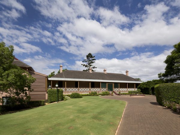 Exterior of Newstead House