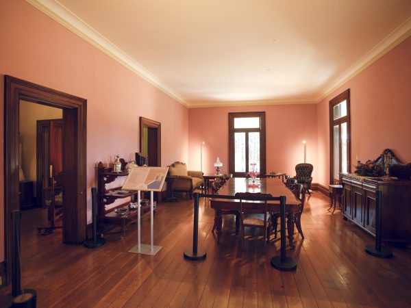 Harris Dining room event space in Newstead House